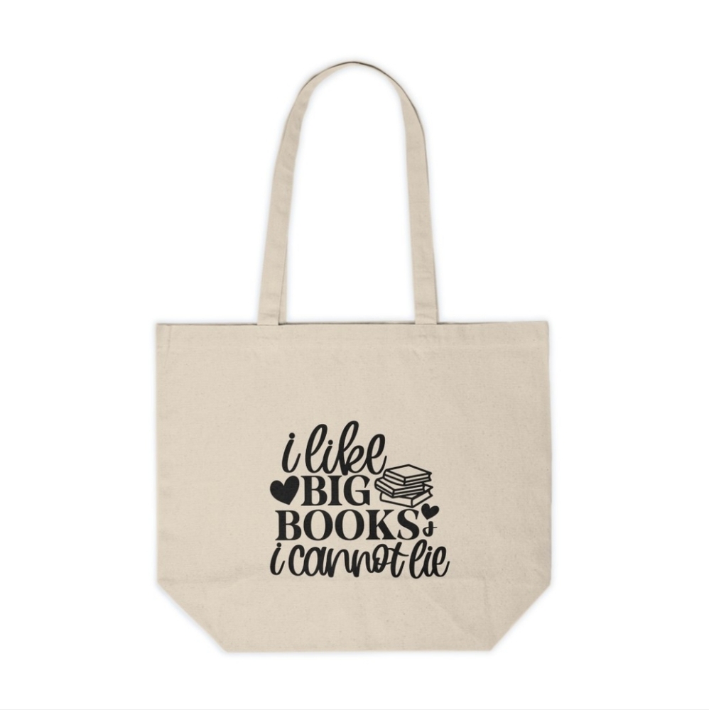 I Like Big Books and I Cannot Lie Custom Tote Bag